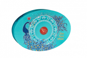 Trăng Vàng Pha Lê Vạn Phúc Xanh