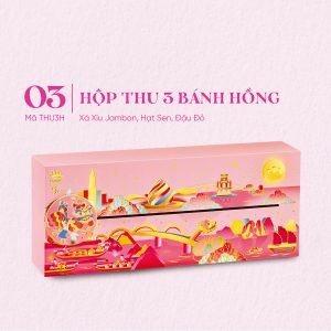 banh trung thu kinh do hop hong 2 banh
