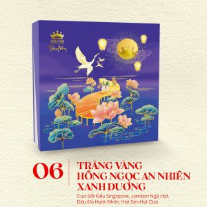 banh trung thu kinh do trang vang hong ngoc xanh