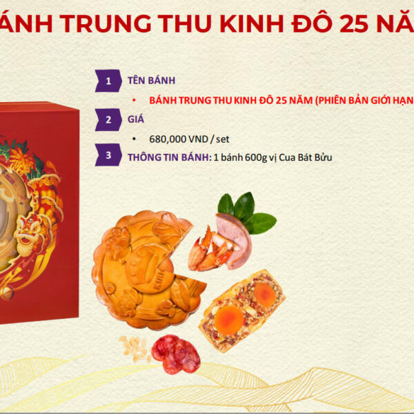 Bánh trung thu doanh nghiệp Yên Vân