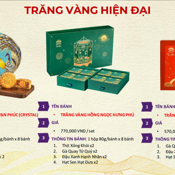 Bánh trung thu doanh nghiệp Yên Vân