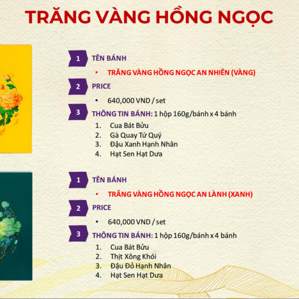 Bánh trung thu doanh nghiệp Yên Vân