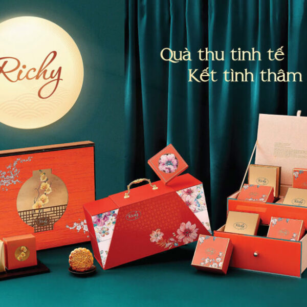 Bảng giá bánh trung thu Richy, báo giá bánh trung thu richy hộp 6 cái