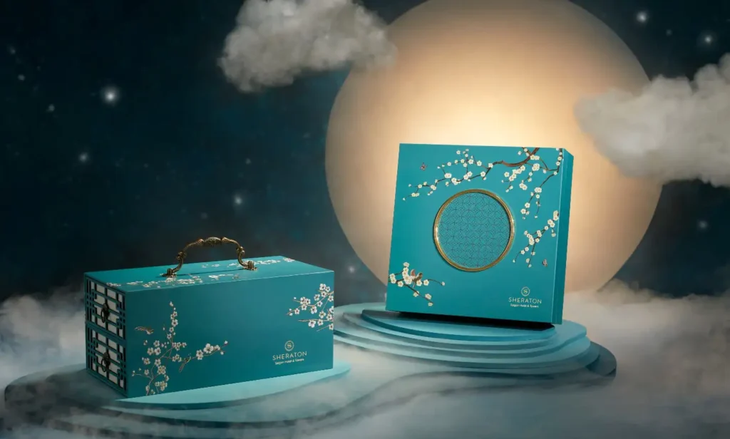 Rực rỡ bộ bánh trung thu Sheraton Saigon tinh tế, đẳng cấp