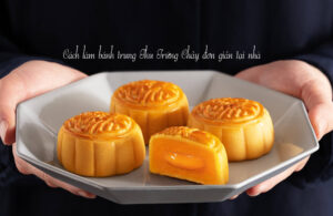 3 cách đơn giản để làm bánh trung thu nhân trứng muối tại nhà