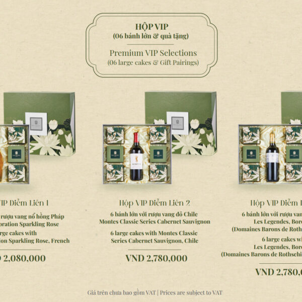 Bánh trung thu khách sạn Pan Pacific