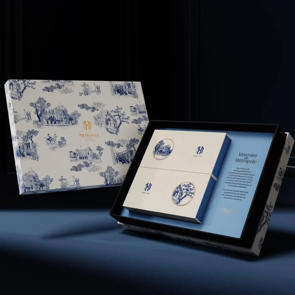 Bánh trung thu khách sạn Metropole 2023 