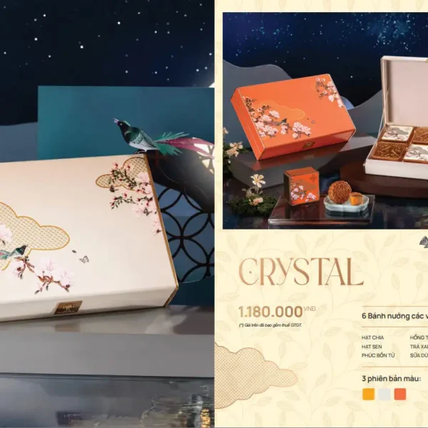 Bánh trung thu khách sạn Daewoo 2024 hộp Crystal