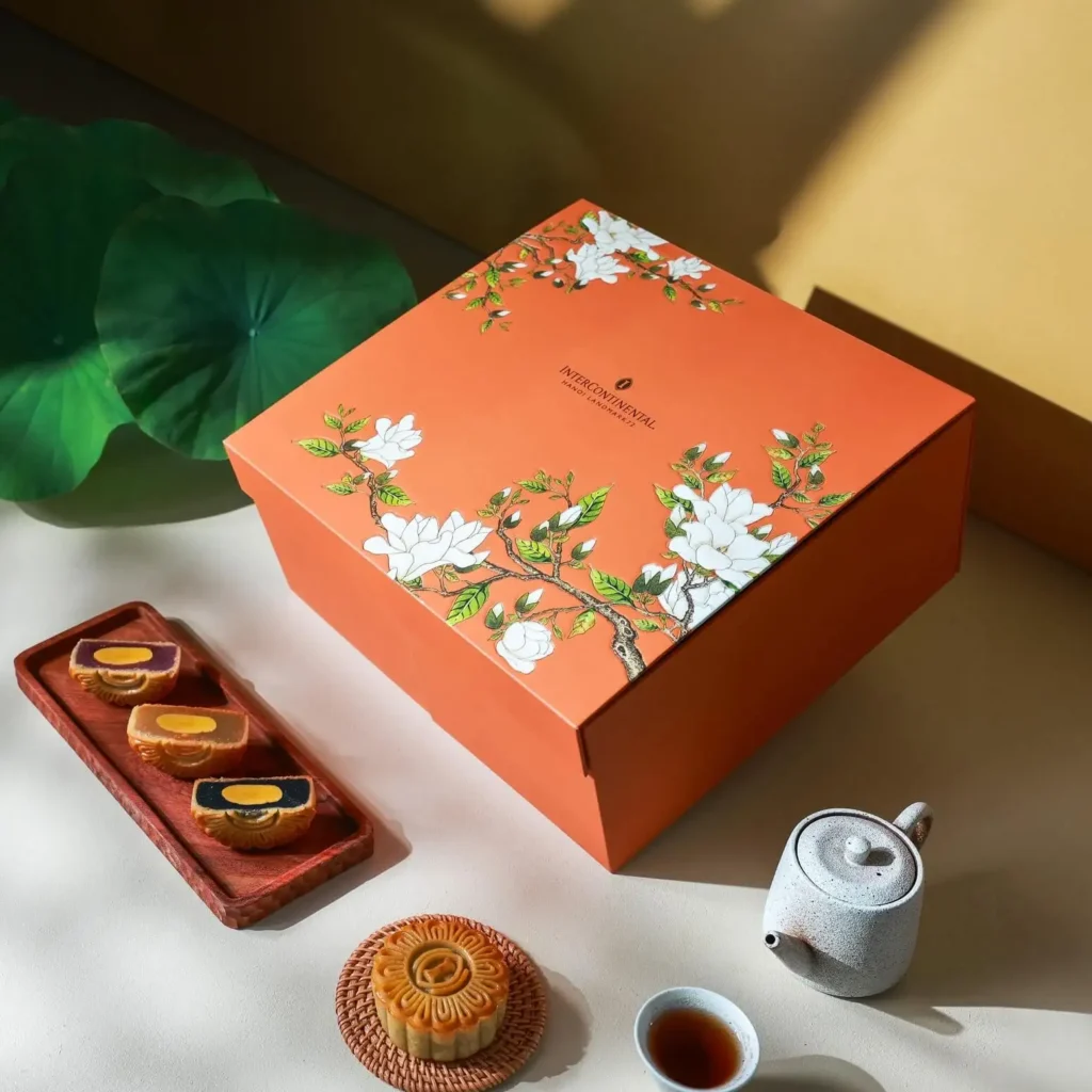 Bánh trung thu khách sạn InterContinental Hà Nội 2024 hộp cao cấp