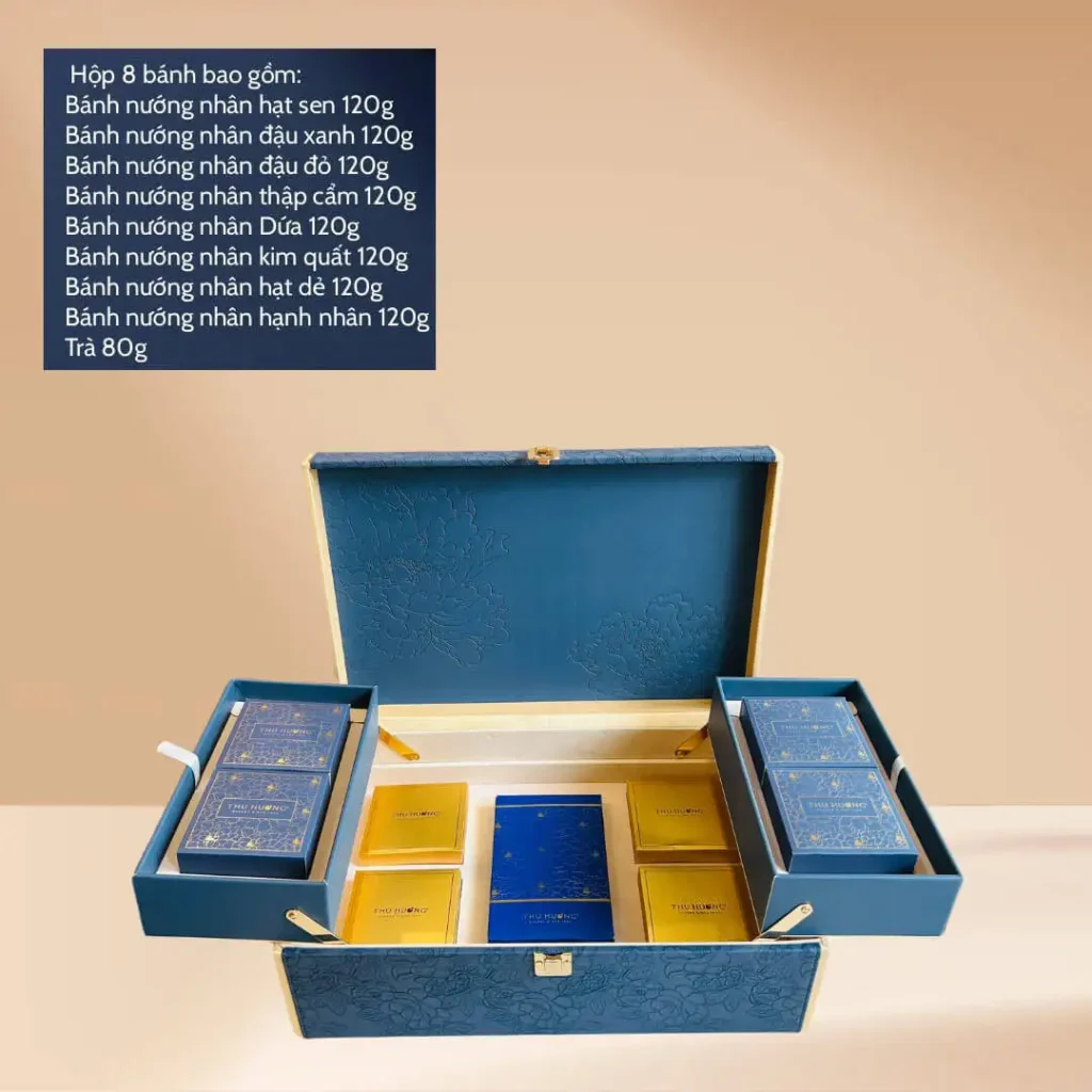 Bánh trung thu Thu Hương 2024 hộp Thiên Thanh
