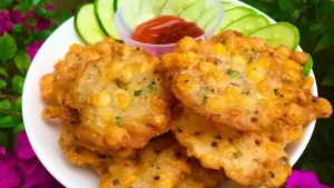 Cách làm bánh ngô chiên giòn rụm thơm ngon ăn là ghiền