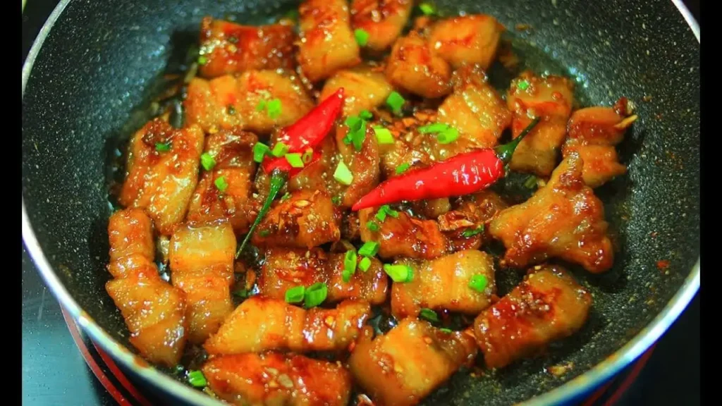 Cách làm thịt heo cháy cạnh cực ngon dễ làm, hao cơm phải biết
