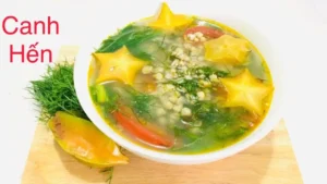 Cách làm canh hến nấu khế chua ngon quên lối về