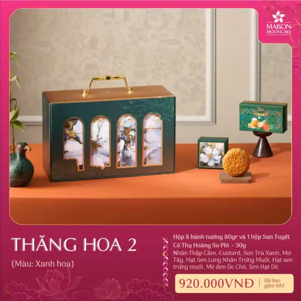 Bánh trung thu Maison 2025 hộp Thăng Hoa 2